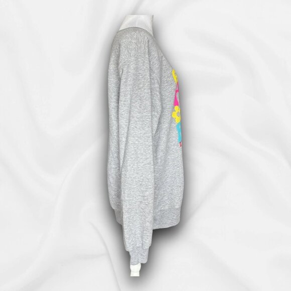 Pacific & Co. Gray Crewneck Graphic Sweatshirt Large - Cozycore, Beachy, Casual, - Picture 2 of 7